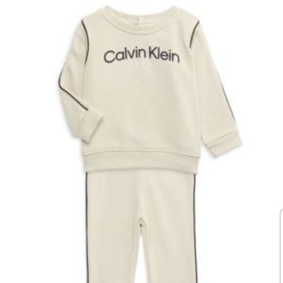 Calvin Klein 2pc Knit Jog Set - Picture 3 of 7